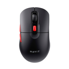 Havit MS59WB Wireless (Dual Mode) Black & Red Mouse
